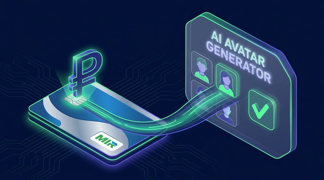 Оплата аватарки российской картой в рублях, без VPN и зарубежной карты
