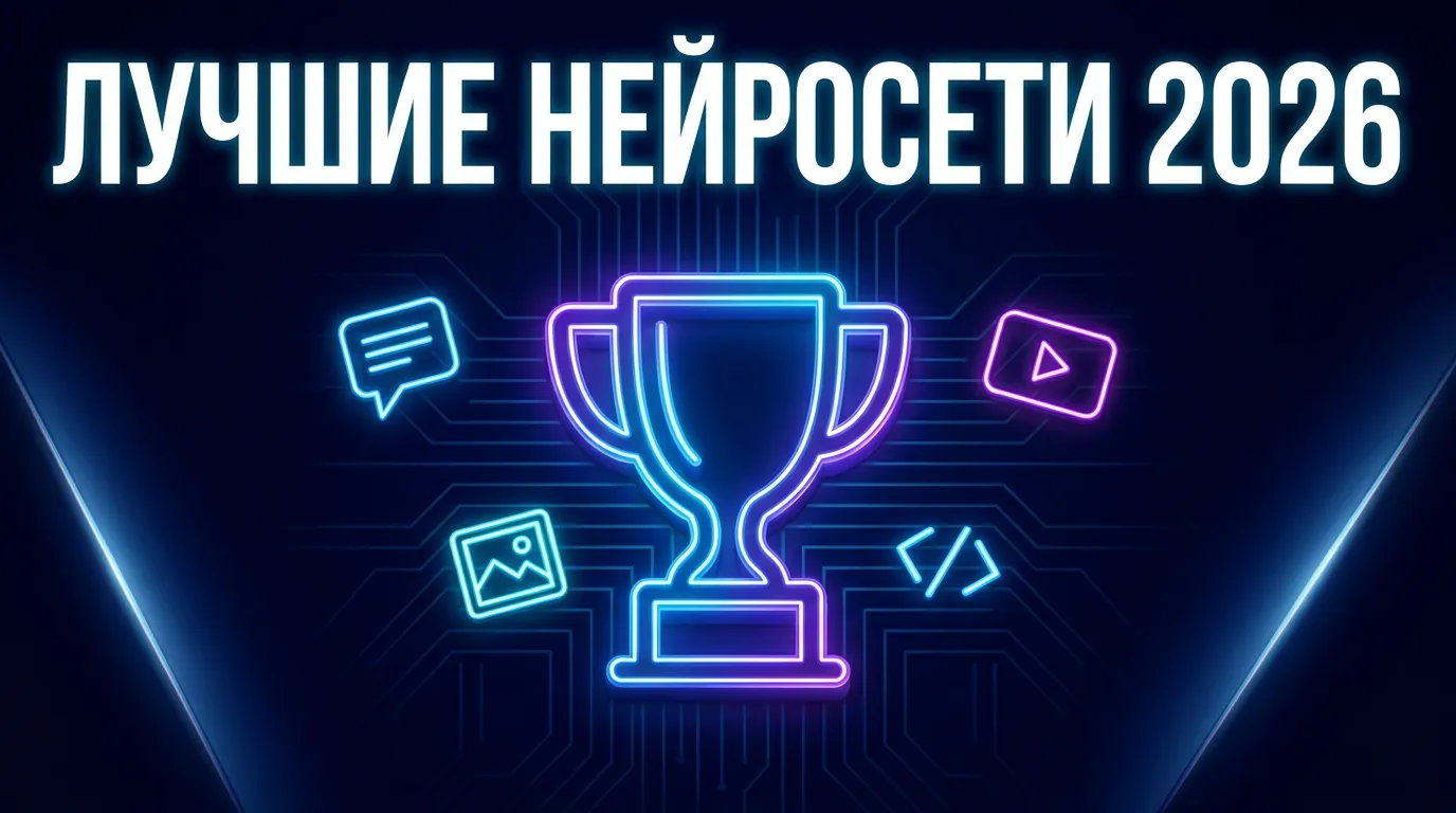 Лучшие нейросети 2026 года по категориям: текст, картинки, видео и код