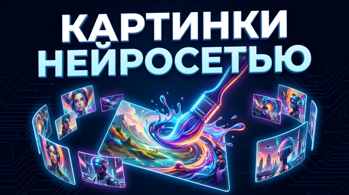 Нейросеть для генерации картинок и редактирования фото онлайн