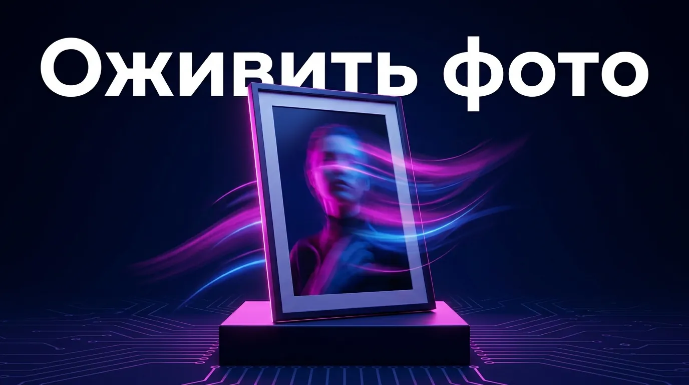 Статичный портрет оживает и приходит в движение через нейросеть